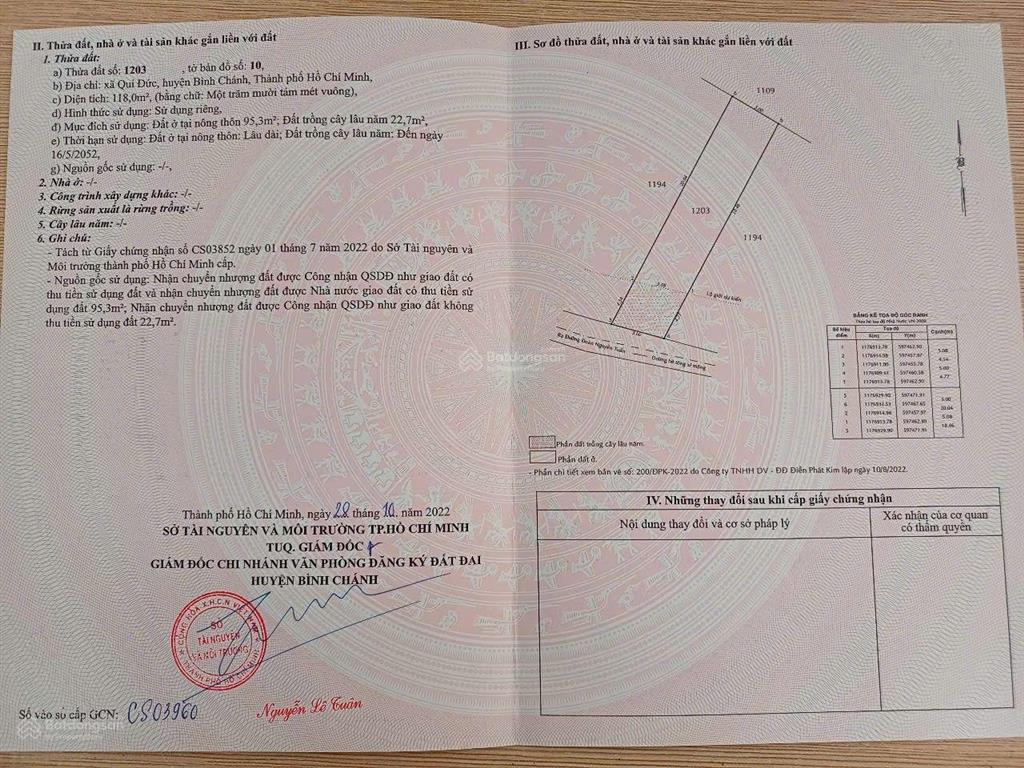 Cần bán gấp 5 lô đất thổ cư 111m2 giá 2,5 tỷ, 118 m2 giá 2,650tỷ, 214m2 giá 4,050 tỷ