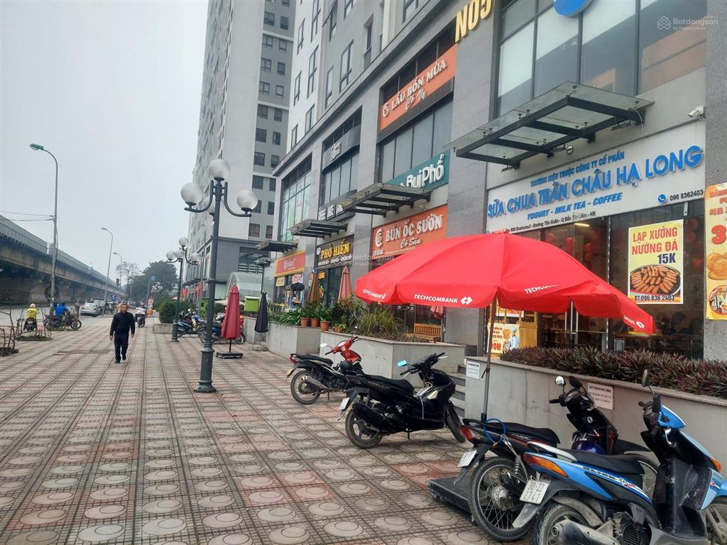 Cho thuê shophouse ecohome 3 mặt đường tân xuân lâu dài 136m mt 7.8m