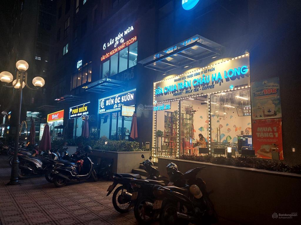 Cho thuê shophouse ecohome 3 mặt đường tân xuân lâu dài 136m mt 7.8m