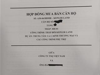 Bán nhanh căn 77.4m² tầng 21 2pn dự án kepler hà đông hướng mát, full nội thất cao cấp, 6,2 tỷ