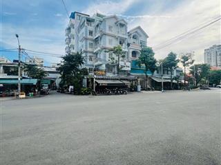 Căn góc 2 mặt tiền. ngang 20m. ngay lâm văn bền (20 x 12m)  1 hầm + 5 tầng. đường rộng 30m