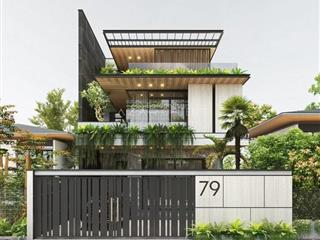 Biệt thự khu kiều đàm, quận 7 (7.5 x 27  200m2). giá 26 tỷ thương lượng