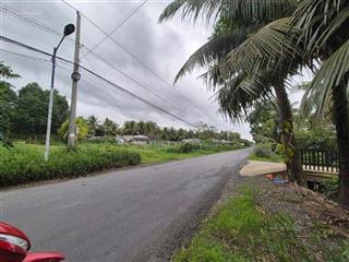 Ngang 7m dài 33m có 100m2 thổ 950tr, mặt tiền đường huyện 12b, sát bên nhà văn hóa thạnh nhựt cũ