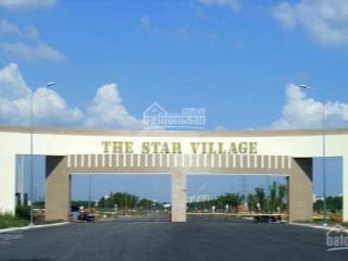 Bán gấp lô đất mặt tiền đường 40m dự án the star village nhà bè chỉ 39 triệu/m2