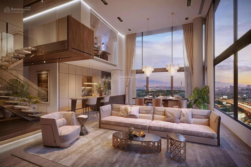Siêu phẩm duplex  zeit river thủ thiêm view sông sg bitexco q1 và l81 dt 183m2