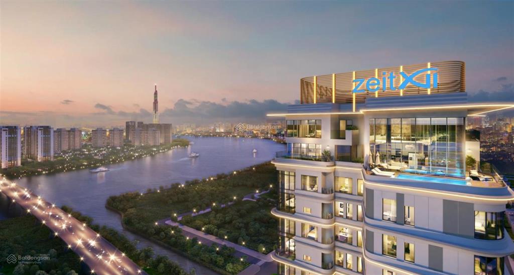 Siêu phẩm duplex  zeit river thủ thiêm view sông sg bitexco q1 và l81 dt 183m2