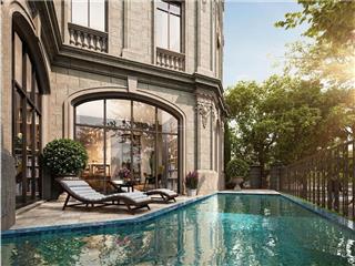 Siêu phẩm biệt thự có hầm và bể bơi tại phúc đồng, long biên  giá 350tr/m2 sổ đỏ lâu dài