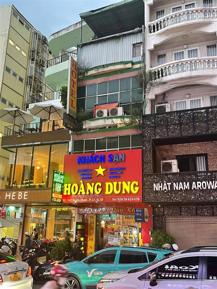 Bán nhà mặt tiền đường sư vạn hạnh p12, q10 dt 4.5x16.65 nhà trệt 3 lầu sân thượng, giá 36.5 tỷ tl