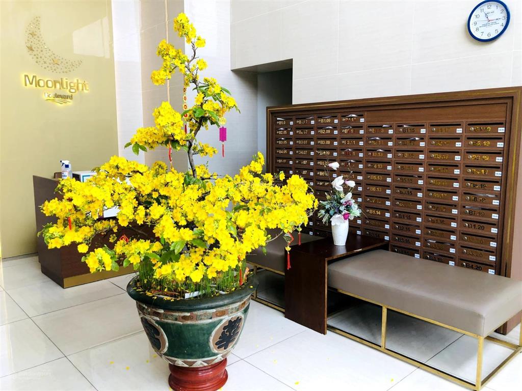 Cho thuê căn hộ moonlight boulevard 2pn 2wc rộng 77m full nội thất giá 12tr5/tháng nhận nhà ở ngay