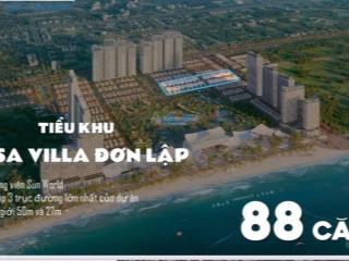 Biệt thự đơn lập kế góc blanca city đối diện sun world 277m, giá tốt chỉ 63.2 tỷ!