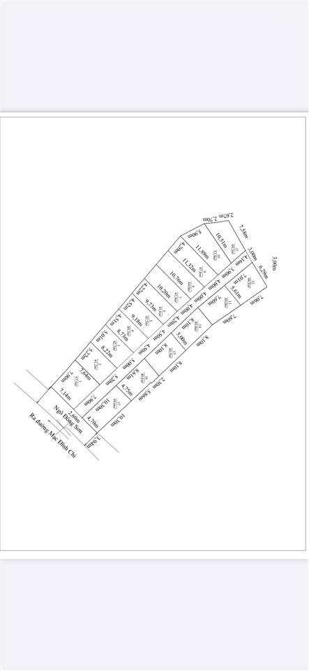 Bán đất 40,5m2 giá rẻ ngay trung tâm vườn hoa chéo quận kiến an, hải phòng.