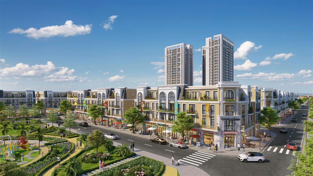 Bán căn liền kề góc xẻ khe dãy hoàng gia 2 view công viên dự án golden point, kiến an, hải phòng.