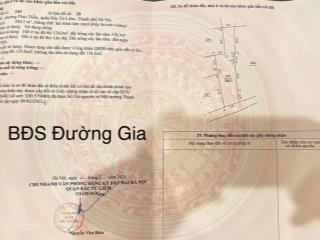 Cần bán gấp mảnh đất rộng 280m mặt tiền 7,64m phường phúc diễn, bắc từ liêm, hà nộ