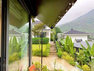 Cần bán mảnh đất hơn 200m2 tặng kèm 2 căn bulgalow tại khu nghỉ dưỡng hasu village hòa bình
