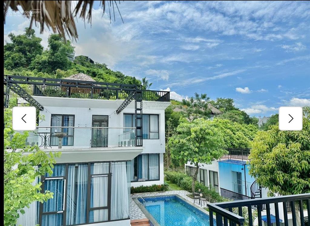 Chỉ 5.6 tỷ sở hữu ngày căn biệt thự 2 tầng có bể bơi riêng tại sun village hòa bình