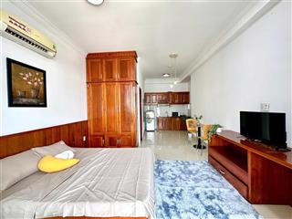 Căn hộ 40m2 ban công full nội thất, hoàng hoa thám, bình thạnh, gần cầu bông q1, chợ bà chiểu
