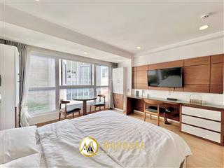 Căn hộ 40m2 full nt gần chợ tân định q1 cửa sổ thoáng, bãi xe rộng, thang máy,  0965 534 ***