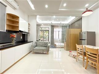 Căn hộ 1pn ban công full nội thất, máy giặt riêng, toà nhà mới, nội thất đẹp, an ninh