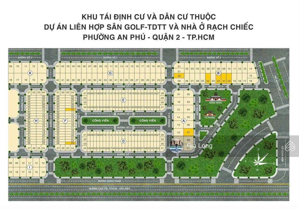 Chính chủ bán đất đường 16m kế bên global city  phường an phú, q2, 100m2 giá 19.8 tỷ