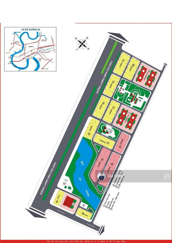 Bán nền đất giá tốt nhất đường 7a  an phú quận 2, diện tích 100m2 sổ hồng riêng giá 26 tỷ