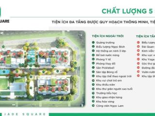 Bán dự án căn hộ Jade Square 2PN – 76m² – Mặt Đường Nguyễn Đình Tứ – Giá Từ 90tr/m² nhiều chính sách ưu đãi lên tới 10%.