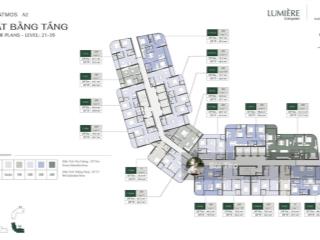 Chính chủ bán lại căn 4pn dt 132m2 toà a2 lumiere evergreen vinhomes smart city tây mỗ