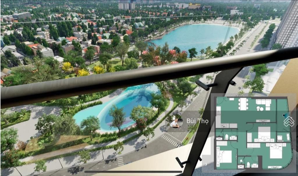 Chính chủ bán căn 3pn diện tích 83m2 trục 02 toà a2 lumiere evergreen smart city