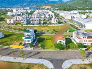 Bán lô biệt thự 216m2 đường 27m gói 7, kđt mỹ gia, nha trang. phía đối diện là dãy shophouse, btlk