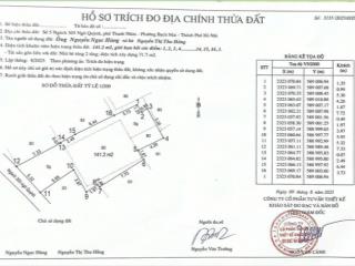 Chính chủ cần bán nhà đất diện tích lớn 141,2m² tại ngách 305 ngõ quỳnh, cạnh chùa quỳnh lôi