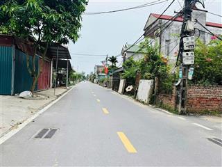 Bán 102.4m2 lô góc 2 mặt đường đường nhựa áp phan 2 xe ô tô tránh nhau tại xã văn giang, hưng yên