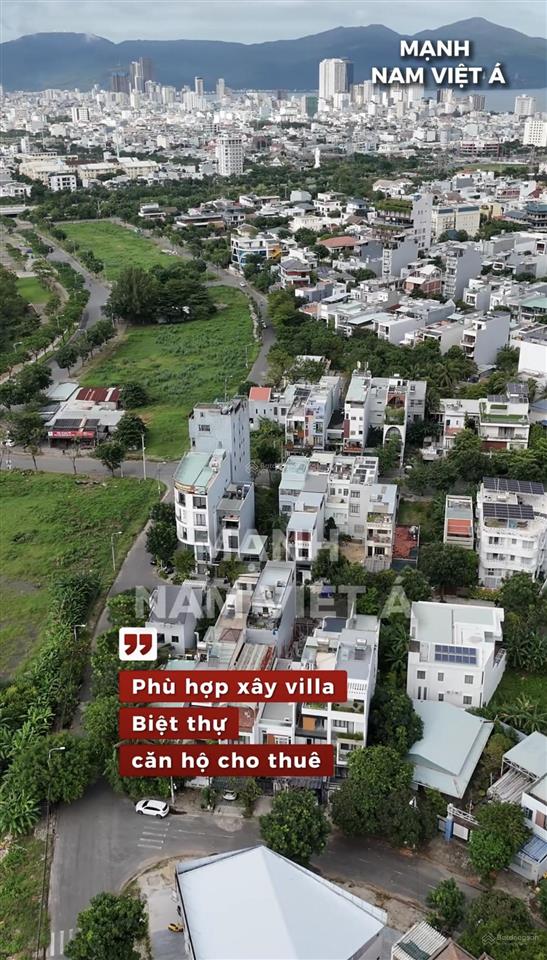 Bán cặp giang châu 1  nam việt á gđ1  cặp đất xây cao tầng gần sông