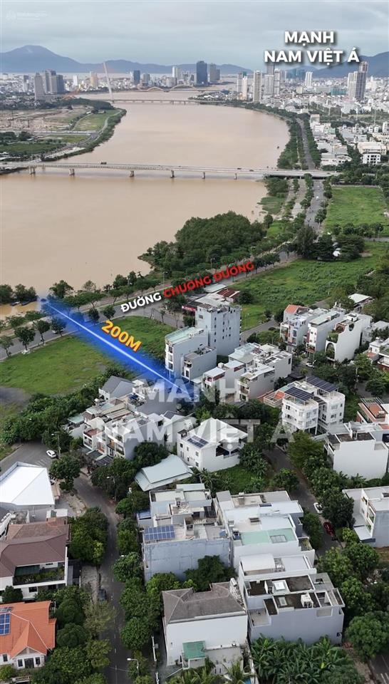 Bán cặp giang châu 1  nam việt á gđ1  cặp đất xây cao tầng gần sông