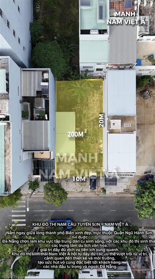 Bán cặp giang châu 1  nam việt á gđ1  cặp đất xây cao tầng gần sông