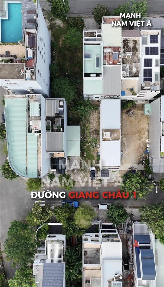 Bán cặp giang châu 1  nam việt á gđ1  cặp đất xây cao tầng gần sông