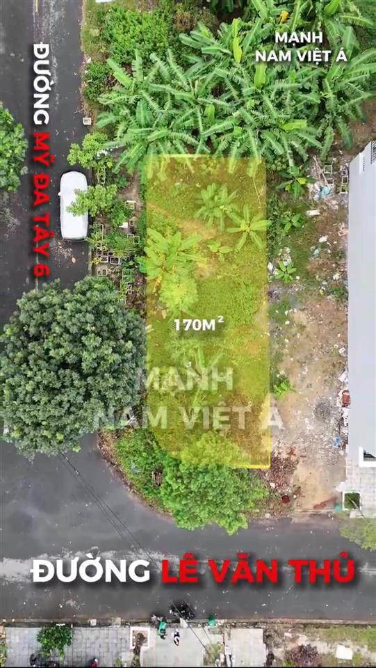 Mạnh nam việt á chào bán lô góc vị trí vip nhất nam việt á giai đoạn 1 diện tích 170.5m2 gần sông