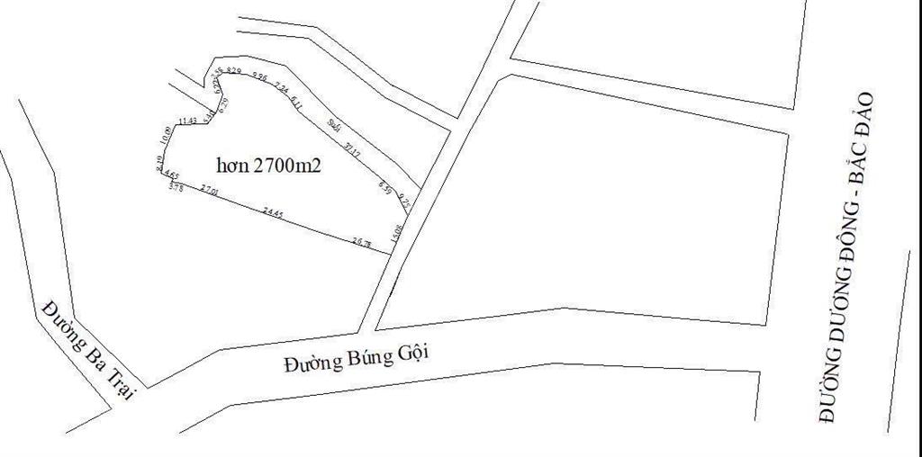 Bán đất tại xã cửa dương, phú quốc, kiên giang 1945,5m2 view đẹp giá tốt
