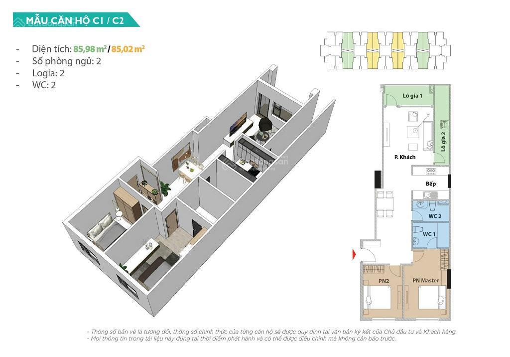 2pn 2wc 85m2 2,6 tỷ, cuối 2025 ra sổ nhà, conic boulevard bình chánh, ck 24%, vay 85%, tt 25% vào ở