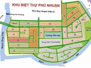 Hàng hot chính chủ kẹt tiền bán gấp lô đất biệt thự 385m giá rẻ nhất kdc phú nhuận chỉ 71tr/m