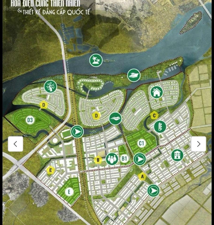 Bán đất nền dt 125m2, khu golden hills phân khu a6