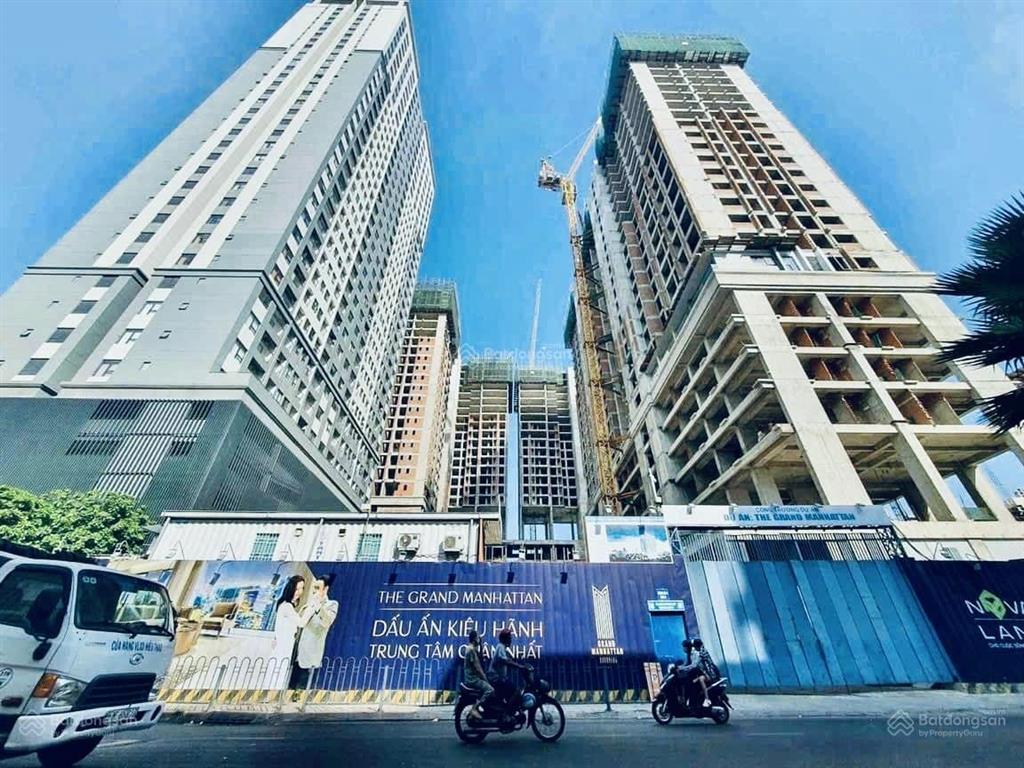 Bán căn 3pn the grand manhattan tầng cao view q1 tặng kèm suất đậu xe hơi định danh giá rẻ nhất tt