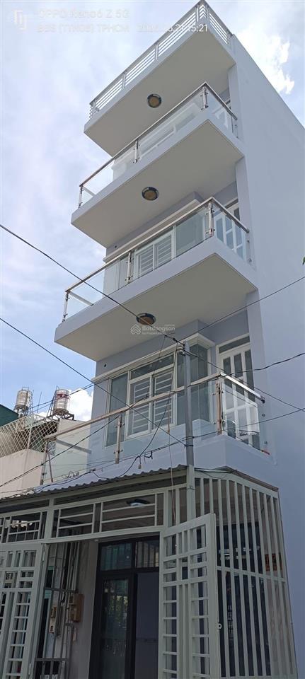 Bán nhà tân thới nhất quận 12 diện tích 4x12 , nhà mới 1 trệt 4 lầu sân thượng