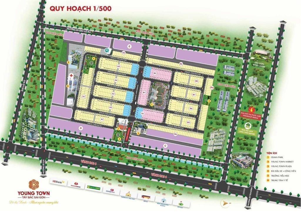 Chính chủ kẹt tiền cần bán gấp 2 lô đất 80m2 young town đức hòa sổ hồng riêng giá rẻ