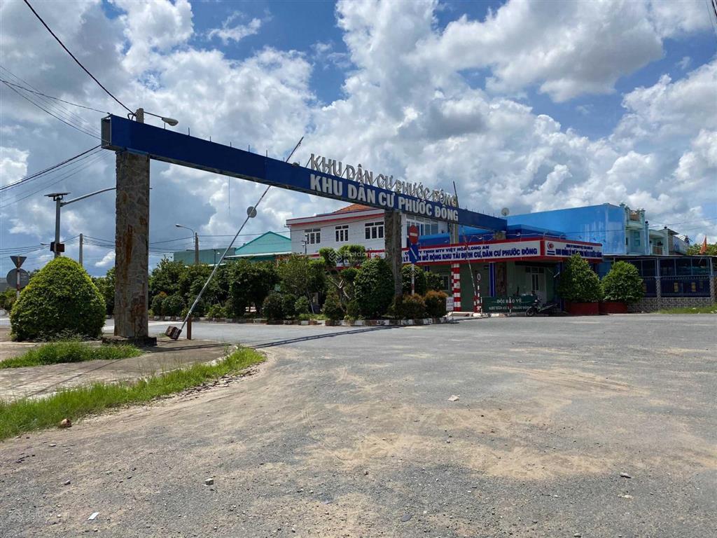 Hot! 2 lô đất kdc phước đông, mt quốc lộ 50 giá cắt lỗ 200 triệu sổ hồng riêng