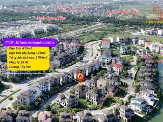 Chính chủ bán biệt thự nam an khánh, sổ đỏ 416m2, giá bán 4x tỷ. tốt nhất thị trường