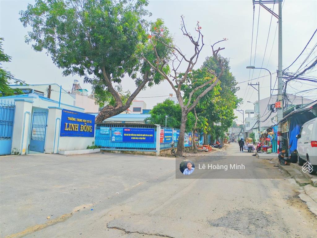 Đất mặt tiền kinh doanh 4,2x13 kế bên thcs linh đông, lý tế xuyên
