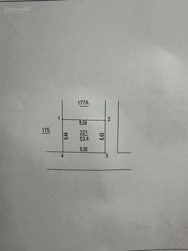 Chính chủ bán mảnh đất số 16 dãy a ngõ 18 ngô quyền, hà đông. diện tích 54m2
