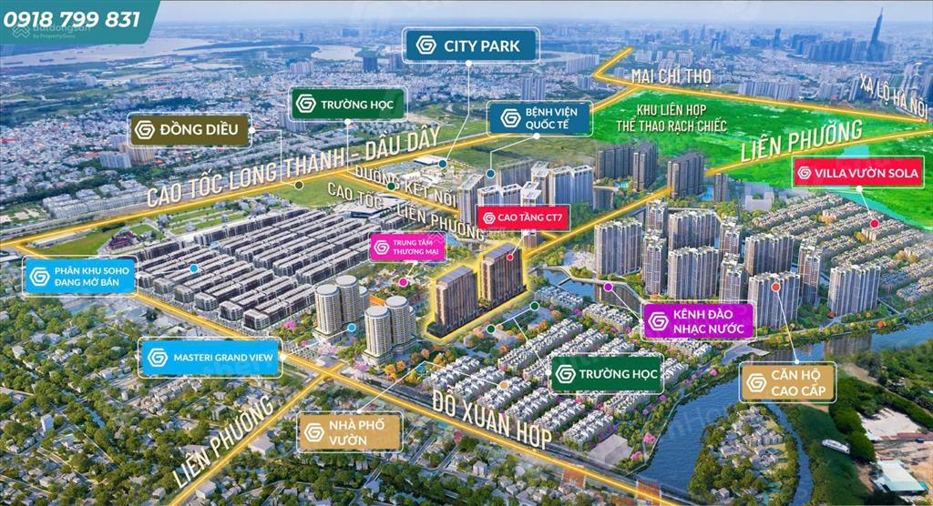 Căn hộ the global city 3pn 2wc căn góc hai mặt tiền, layout đẹp tầng trung giá chủ đầu tư