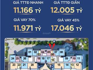 Bán shop chân đế 41m2 tòa zurich 1 vinhomes ocean park sắp bàn giao nhà giá 5.85 tỷ  0814 699 ***
