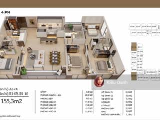 Bán căn góc 4pn 155m2 long biên central cạnh vinhomes riverside, ck 8%, vay 0% 0964 364 ***