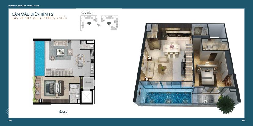 Trực tiếp cđt sky villa noble crystal lb cạnh vinhomes riverside giá từ 150tr/m2, ck 5%, vay 0%